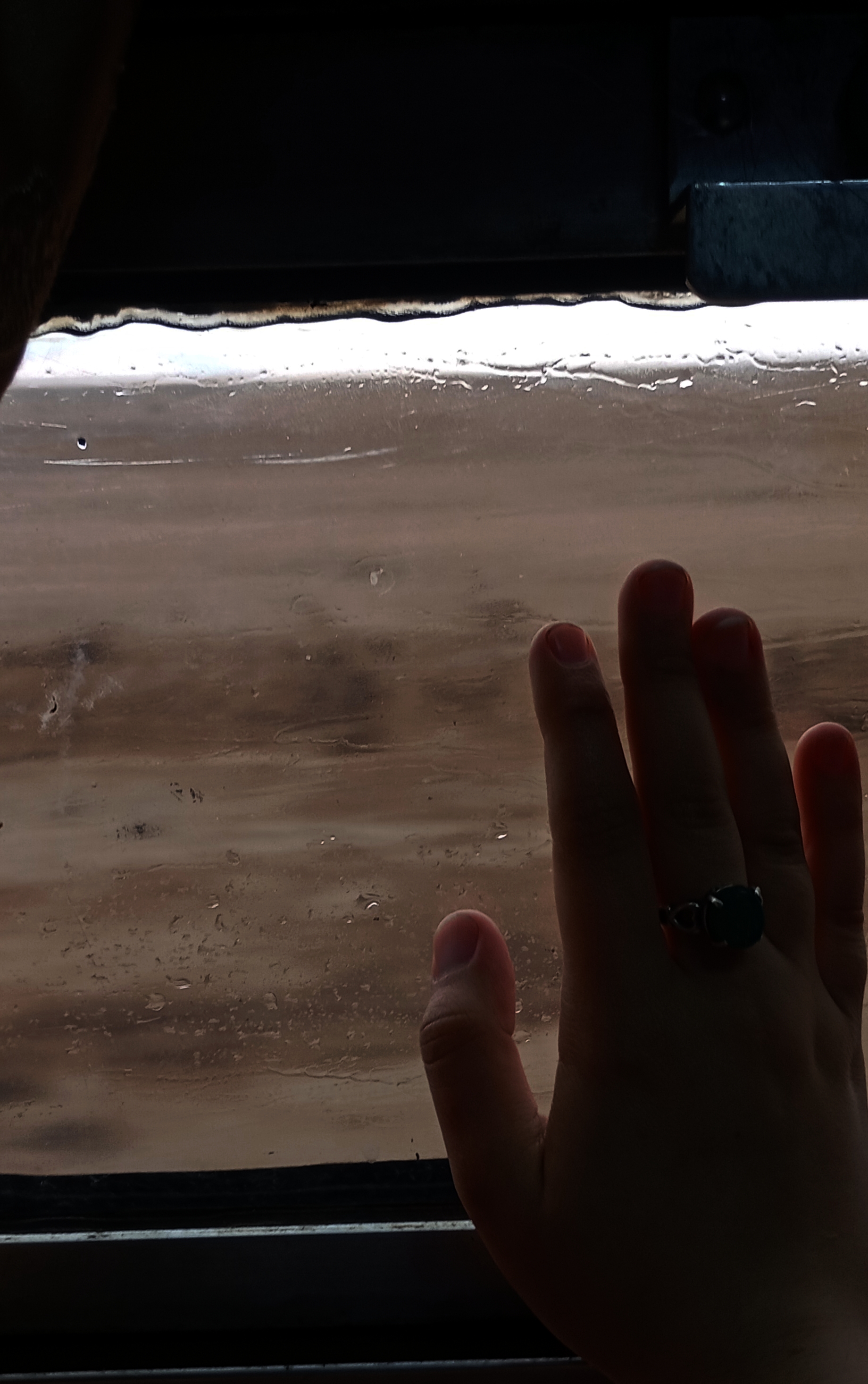 در راه ، در قطار