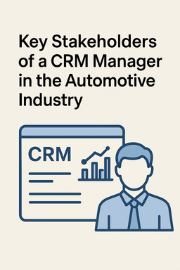 ذینفعان مدیران CRM در صنعت خودرو؛  توصیه‌های کلیدی