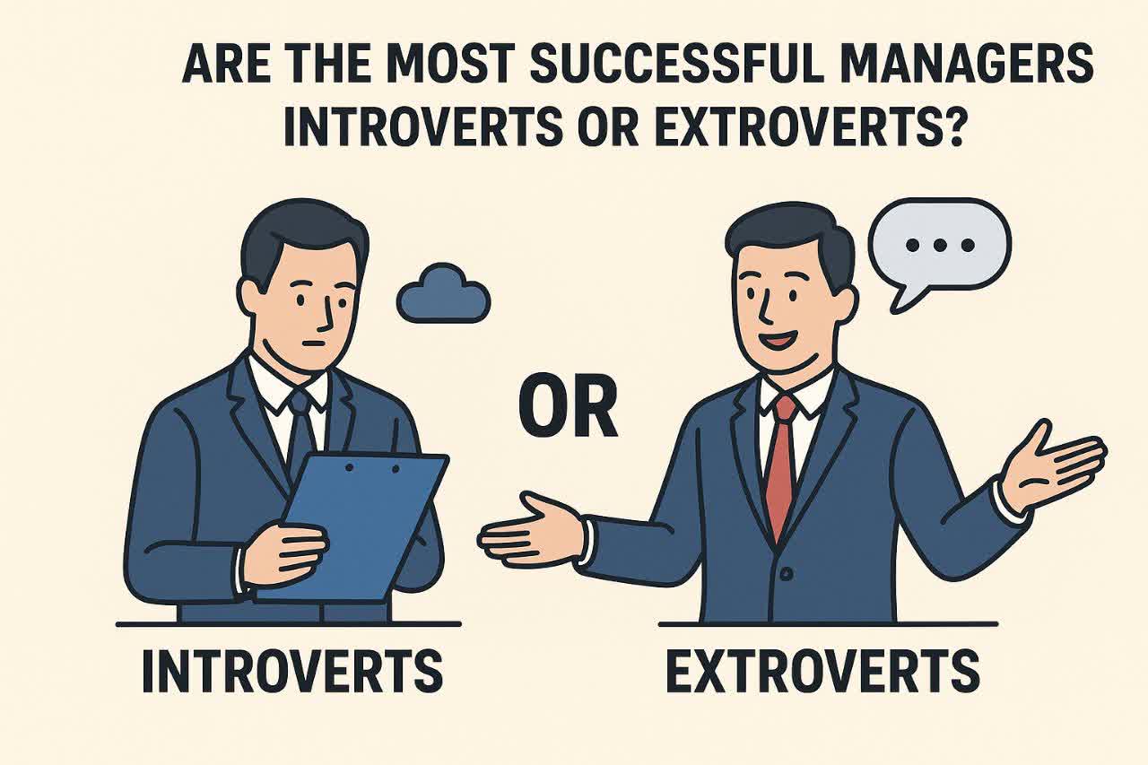 «آیا موفق‌ترین مدیران، درون‌گرا هستند یا برون‌گرا؟»