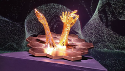 تصاویر تلسکوپ فضایی جیمز وب در نمایشگاه هنری نیویورک به زمین می‌آیند