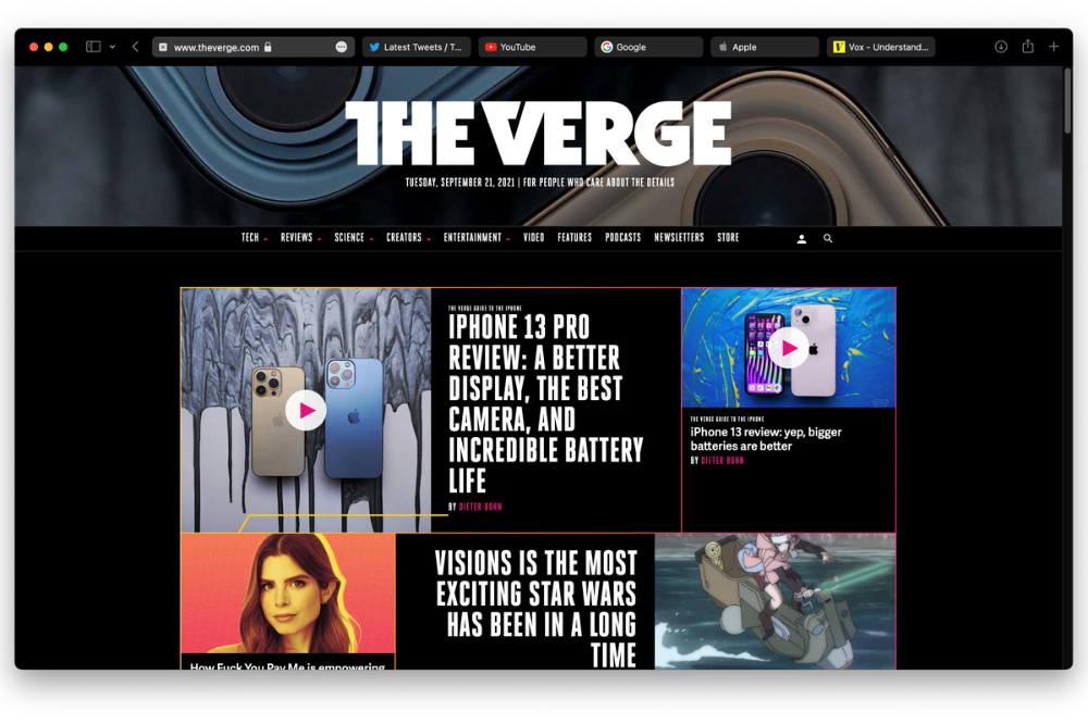 شکل ۱: بهروز رسانی سیستمعامل macOS سافاری