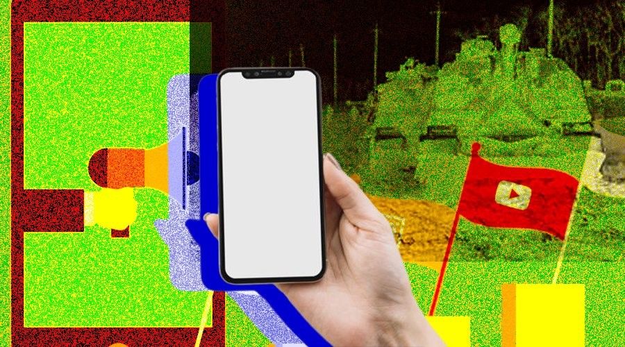 بررسی نقش رسانه‌های اجتماعی در طول جنگ روسیه و اوکراین