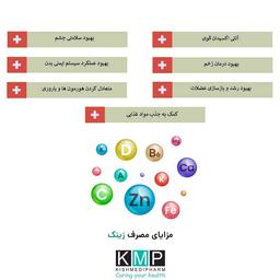 مزایای مصرف زینک