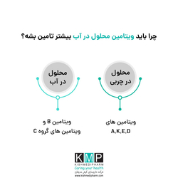 ویتامین های محلول در آب و ویتامین های محلول در چربی کدام هستند؟
