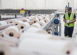 راه اندازی خط تولید دستمال کاغذی