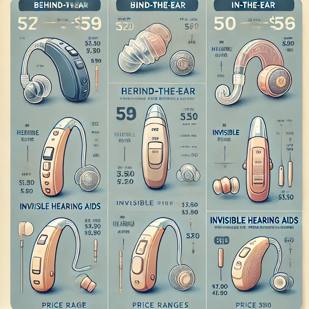 قیمت انوواع سمعک