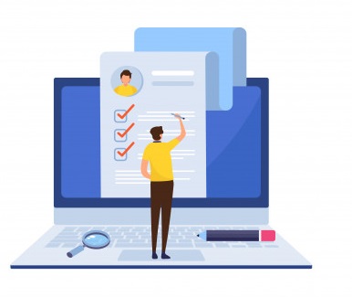 لینک رو برای افراد هدف ارسال کنید تا در کامپیوتر یا موبایل و تبلت پاسخ ها را بدهند. در این مرحله دیگر نیازی به ارسال و دریافت فیزیکی برگه های کاغذ نیست