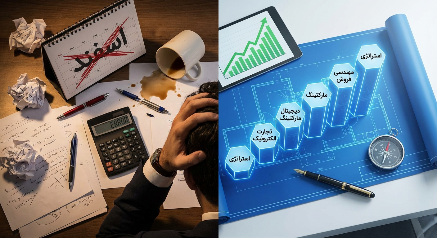 معماری رشد در طوفان پایان سال: چرا برخی کسب‌وکارها در اسفندماه غرق می‌شوند و برخی پرواز می‌کنند؟