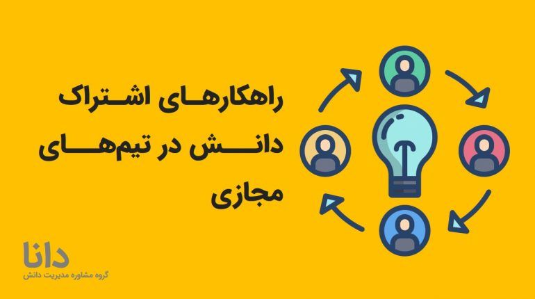 راهکارهای اشتراک دانش در تیم‌های مجازی
