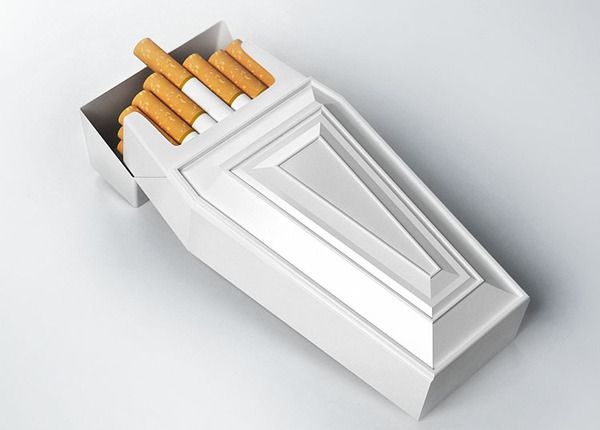 نمونه بسته بندی خلاقانه سیگار