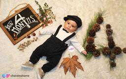 تم‌های پاییزی جذاب برای عکاسی از نوزاد و کودک در خانه