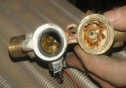 روش رسوب گیری پکیج دیواری