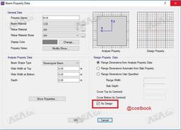 آیا امکان کنترل تغییر شکل در تیرهای بتنی در نرم افزار SAFE وجود دارد؟
