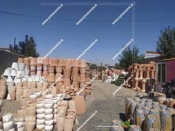 تولیدی گلدان سفال و سرامیک غرب | برادران جعفری