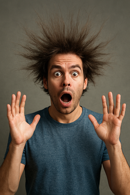 چرا همش مو بهم میچسبه