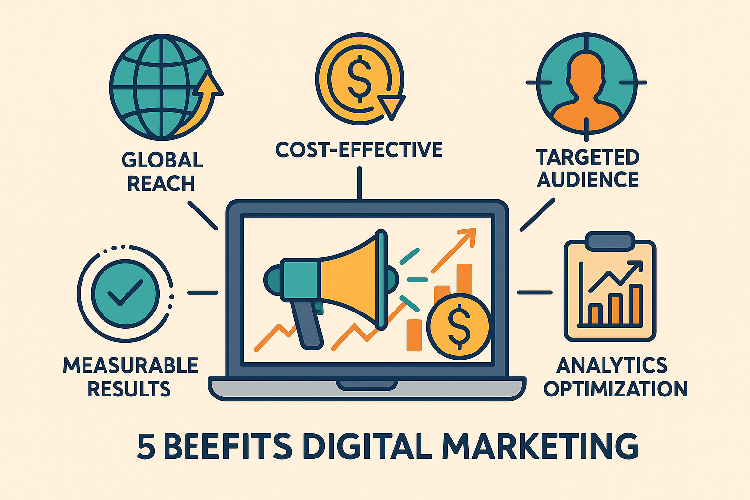 مزایای بازاریابی دیجیتال: راهنمای جامع برای رشد کسب‌وکارهای ایرانی