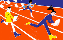 آهسته در مسابقه سرعت