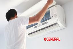 کد خطا و ارور کولر گازی جنرال و نحوه رفع آن