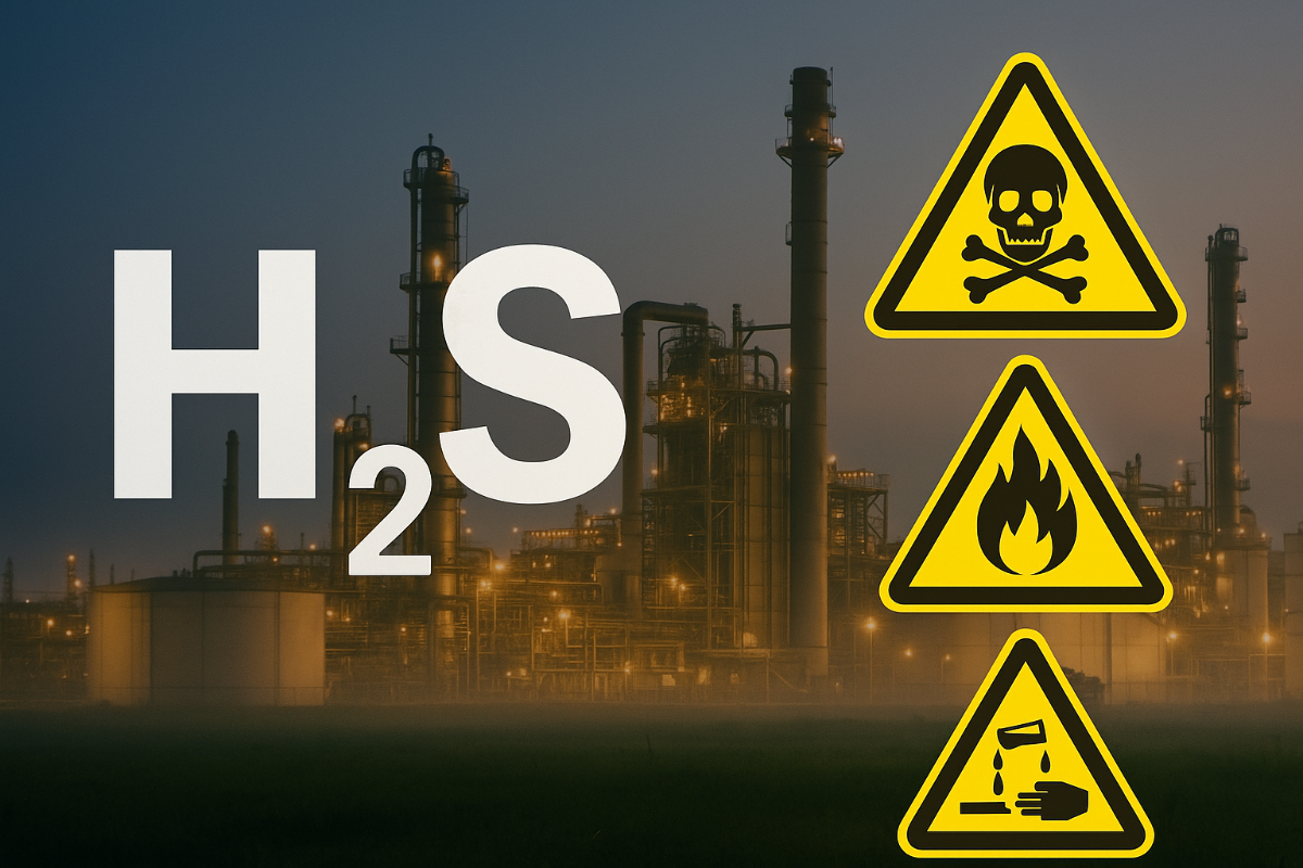 راهنمای جامع دتکتور گاز H₂S (سولفید هیدروژن)