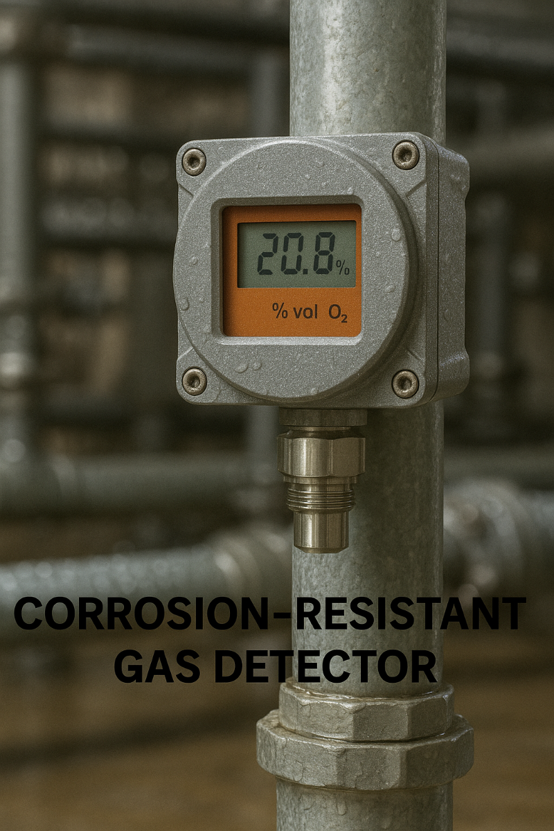 دتکتورهای گاز مقاوم در برابر رطوبت و خوردگی