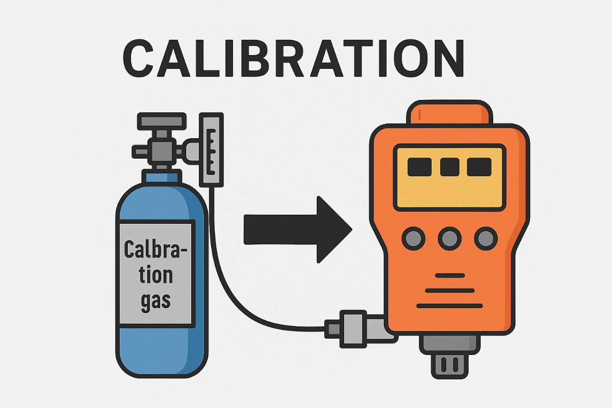 راهنمای کامل کالیبراسیون دتکتور گاز