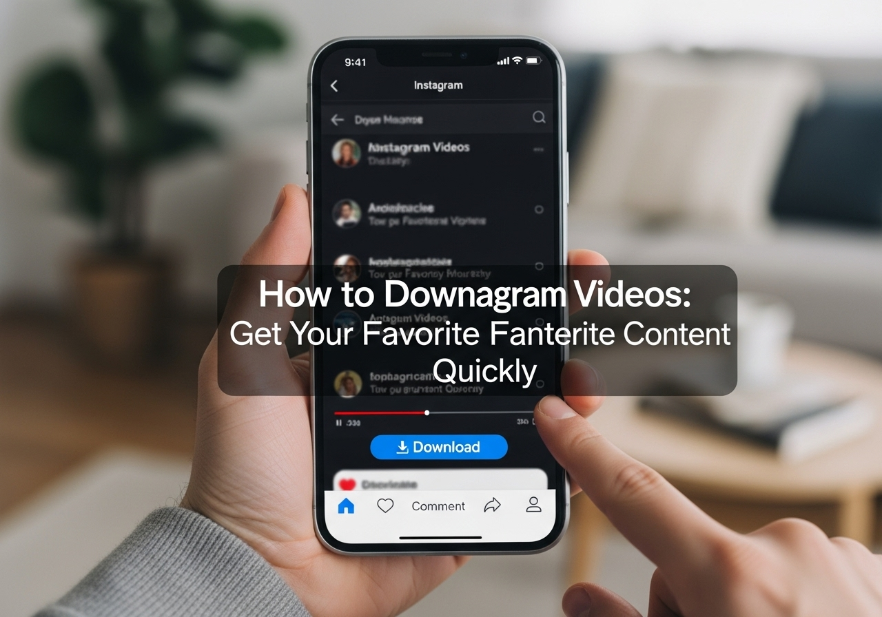 How to Download Instagram Videos: Get Your Favorite Content Quickly