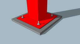 پلیت و بیس پلیت چیست؟ انواع صفحه ستون و کاربرد آن