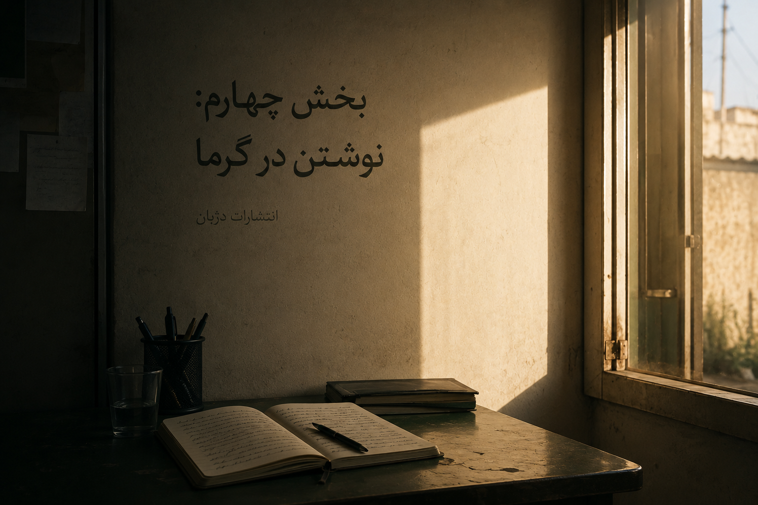 «بخش چهارم: نوشتن در گرما»