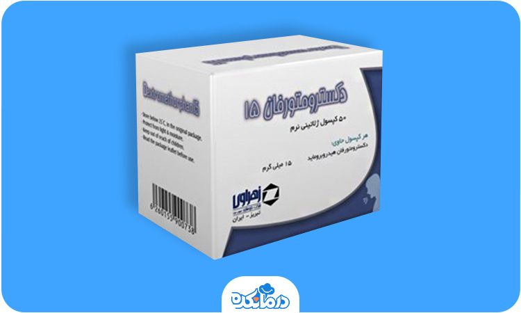 تصویر بستهبندی قرص دکسترومتورفان
