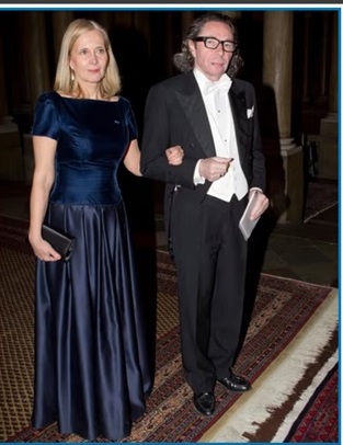 کاتارینا فراستنسون، عضو آکادمی سوئد، و همسرش، ژان کلود آرنو، که به چندین مورد تجاوز جنسی متهم شده است.