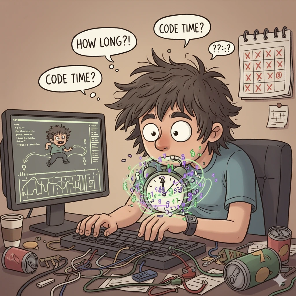 چقدر کد می‌نویسید؟ بدونید، نه حدس بزنید!