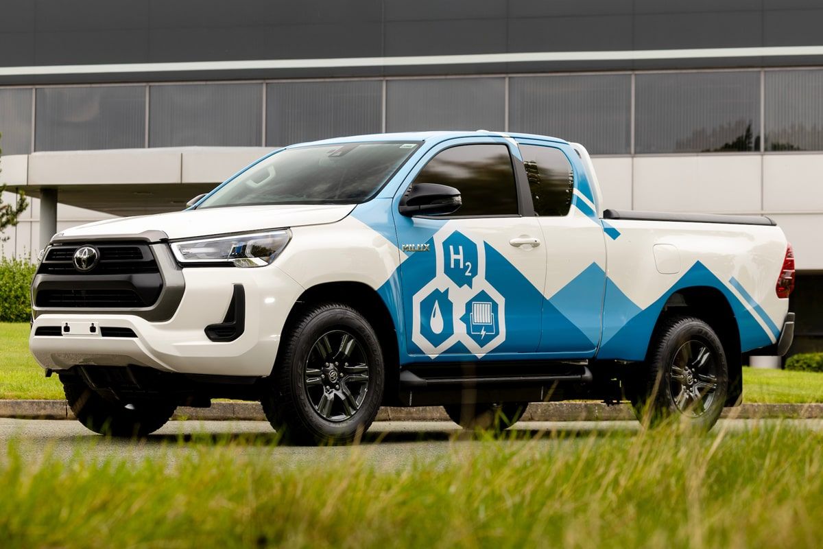 هایلوکس تویوتا با سوخت هیدروژنی