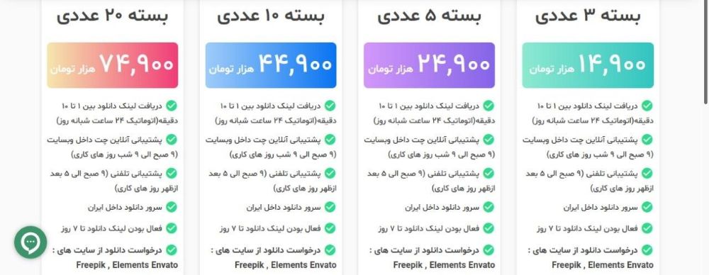 قیمت خرید فایل از فری پیک