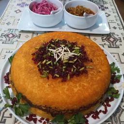 طرز تهیه ته چین بادمجان و قارچ بدون مرغ و بدون گوشت ساده و سریع