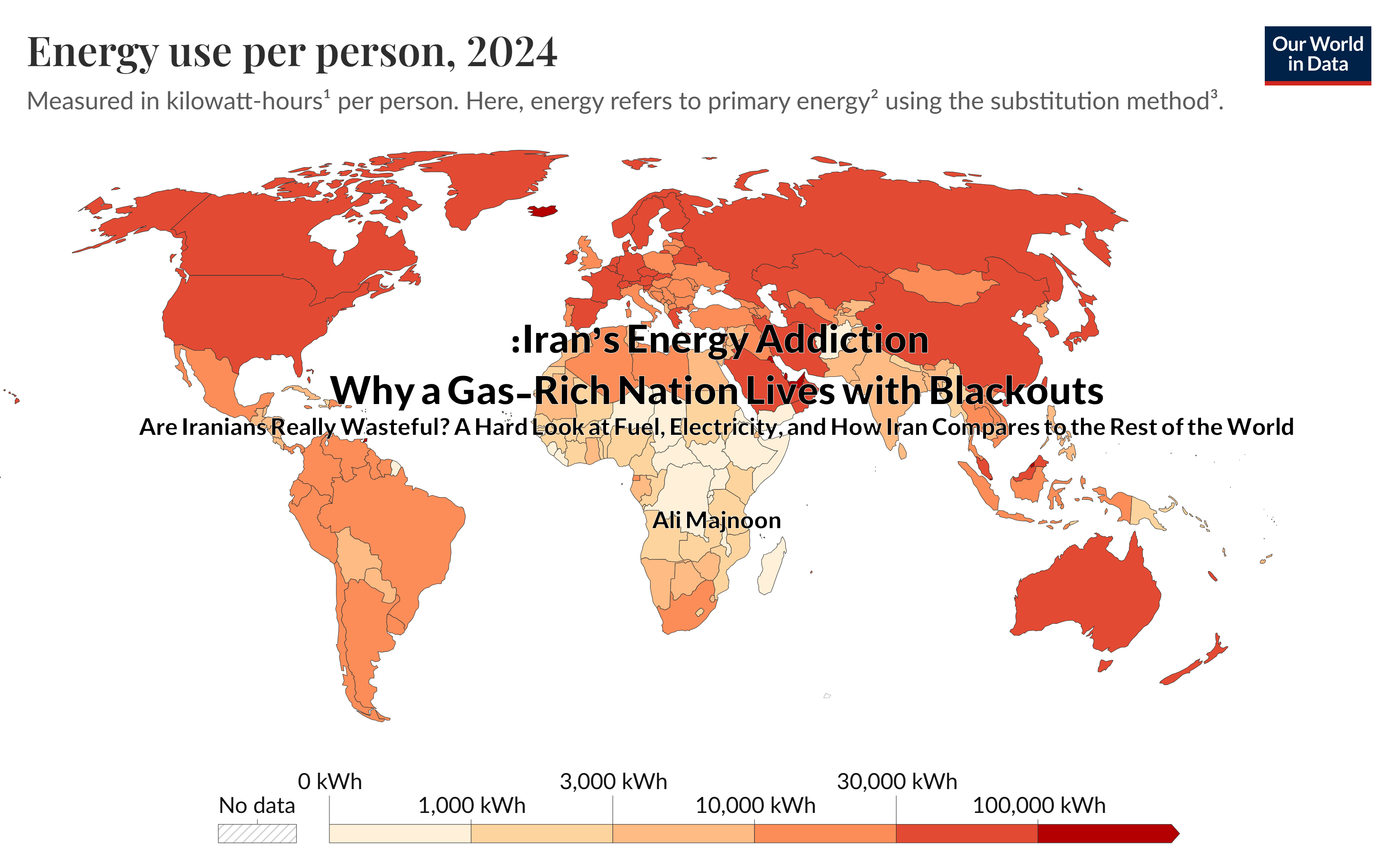 اعتیاد به انرژی ایران: چرا کشوری غنی از گاز با خاموشی دست و پنجه نرم می‌کند؟
