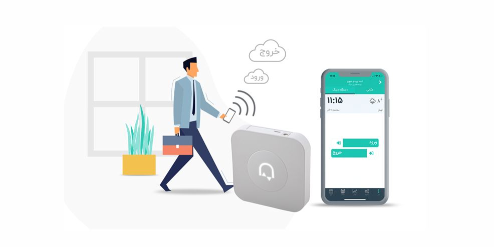 دستگاه حضور و غیاب دینگ چگونه کار می کند؟ - ویرگول