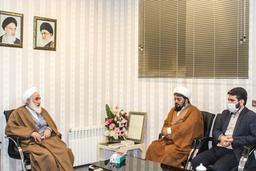 حجت الاسلام محمد ادریسی و آیت الله شهید عباسعلی سلیمانی