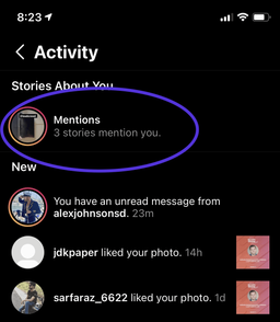 انواع تبلیغات منشن چیه؟