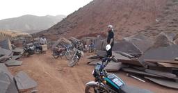 فروش سنگ لاشه سنگ ورقه ای سنگ مالون