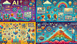 تفاوت هوش مصنوعی، علم داده، داده کاوی و یادگیری ماشین