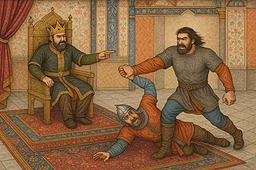 پارهٔ ۷ داستان رستم و سهراب از داستانِ داستان‌ها؛ داستان‌های شاهنامه فردوسی (۶۸)