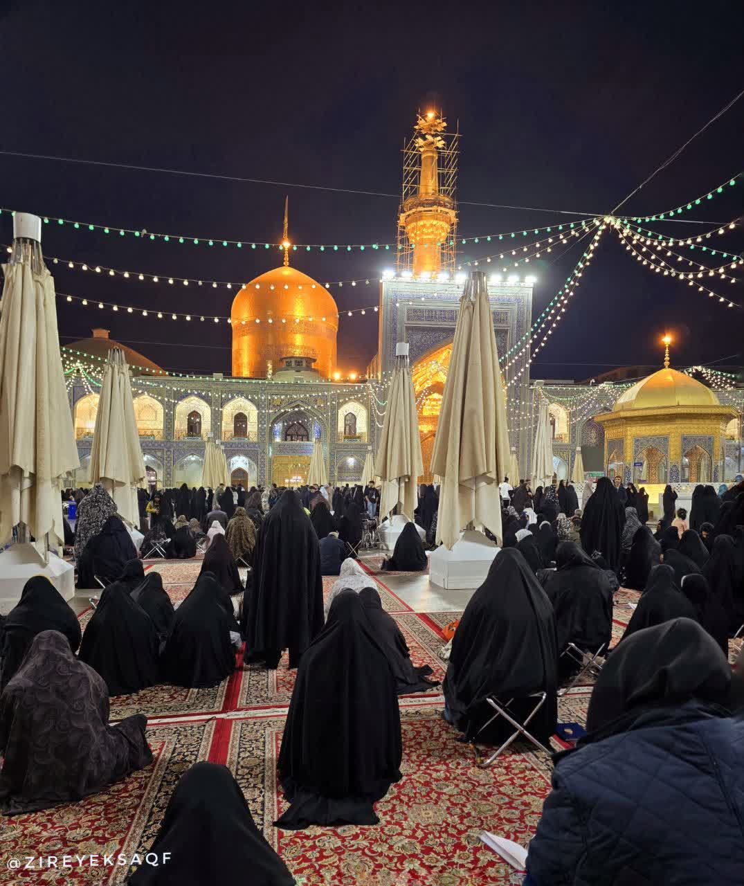 امام رضا جانی که شرمندشم...