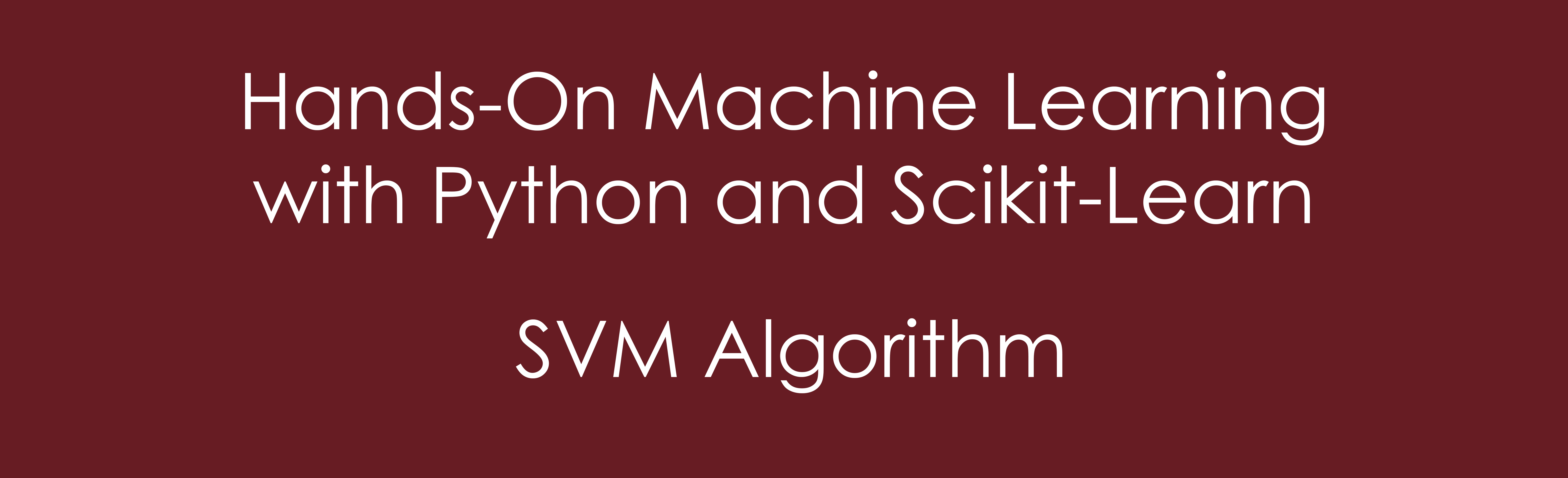 الگوریتم ماشین بردار پشتیبان