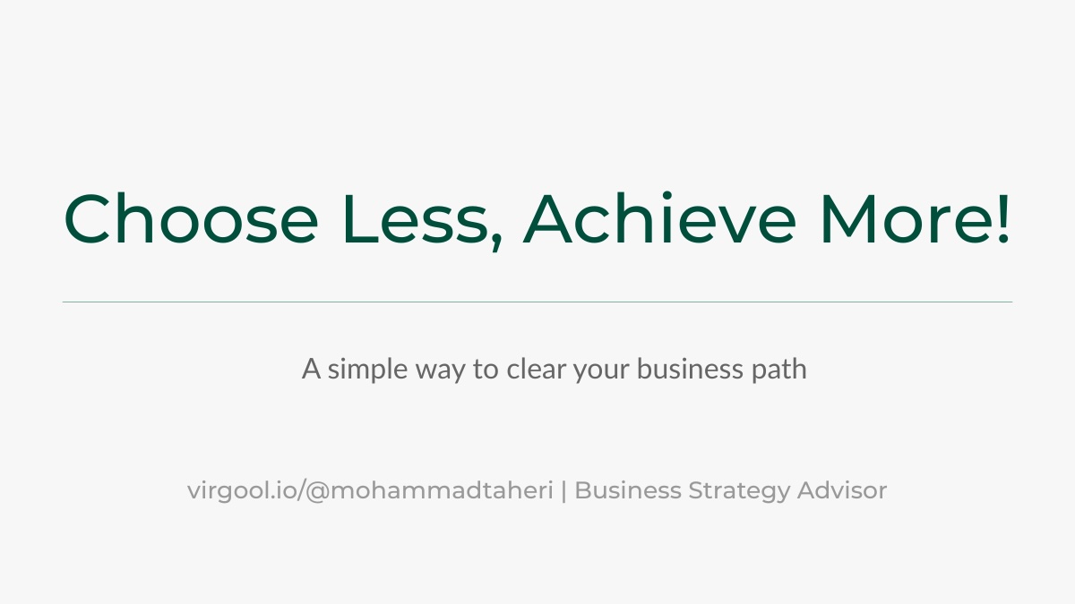 چرا کسب‌وکارها نمی‌دانند چه چیز را باید کنار بگذارند؟