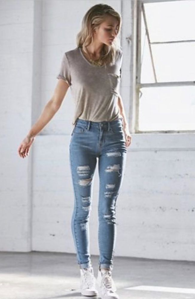 راهنمای سایز شلوار جین