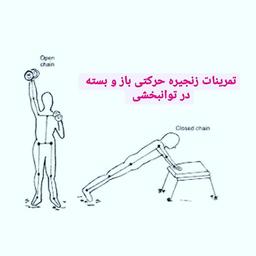 تمرینات زنجیره ی حرکتی بسته و باز در توانبخشی