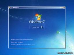 نصب ویندوز 7 یا seven