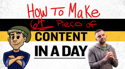 تولید 100 محتوا در روز! - از گری وی