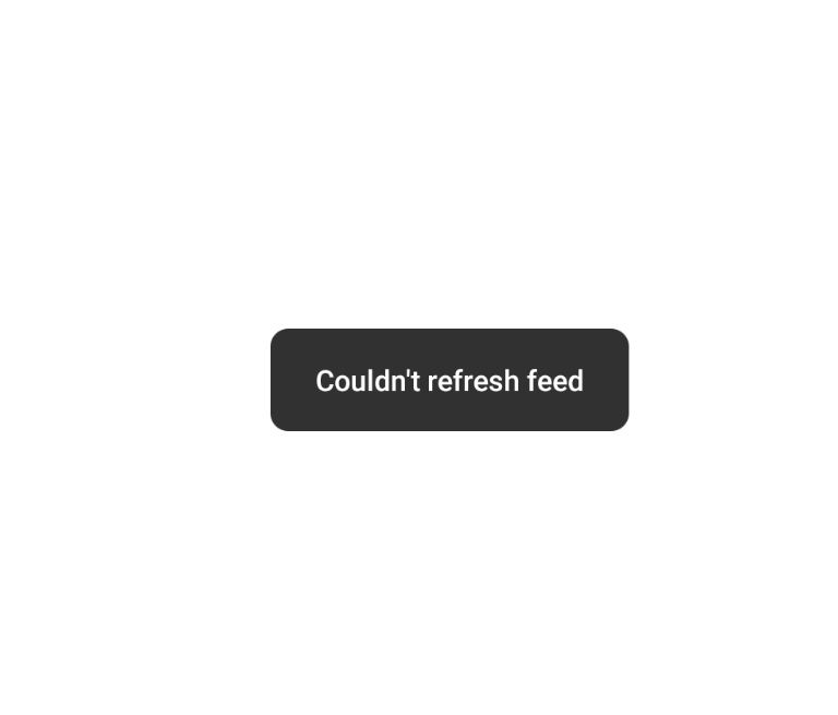 رفع مشکل couldn't refresh feed اینستاگرام