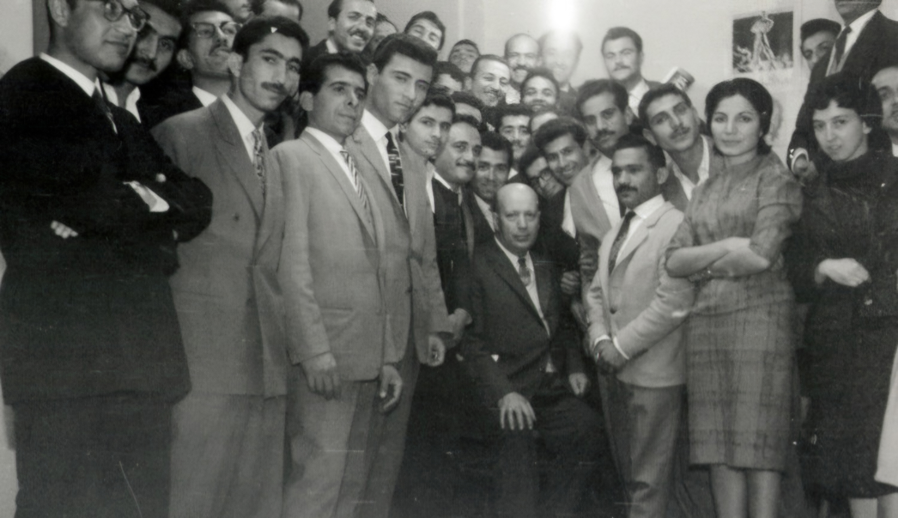 ملکی در کنار دیگه اعضای نیروی سوم / عکس از iichs.ir